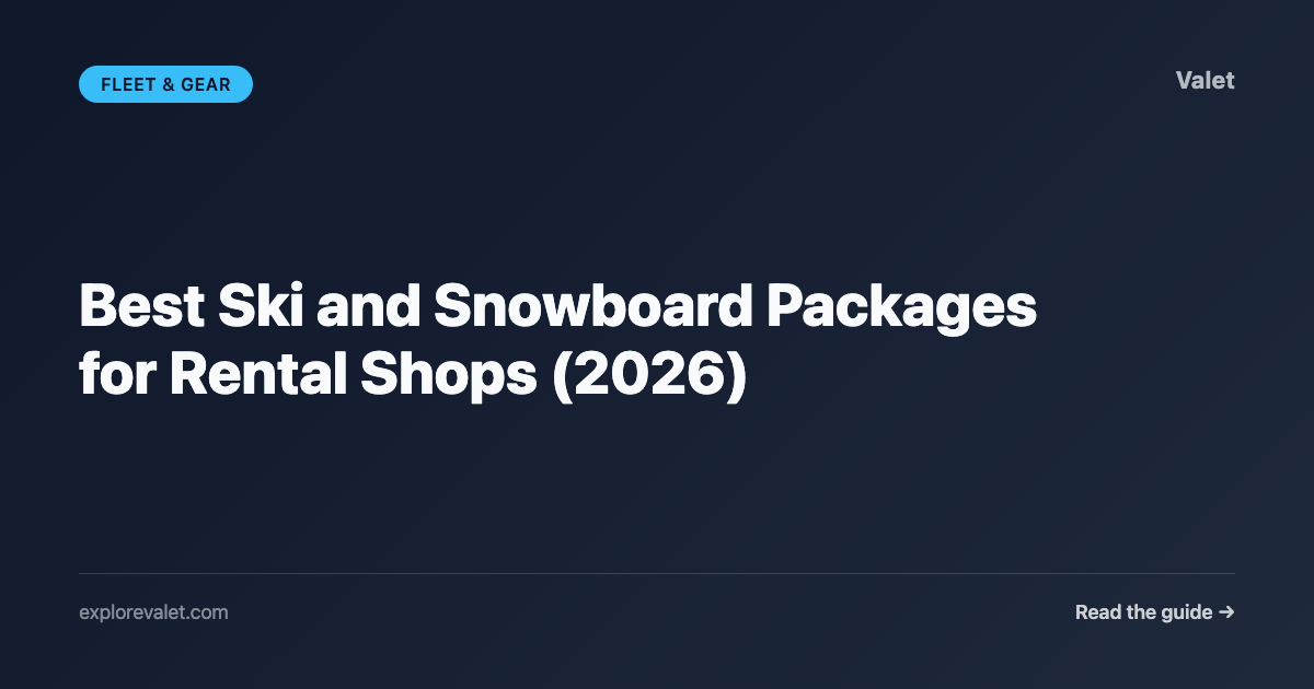 Best Ski and Snowboard Packages for Rental Shops