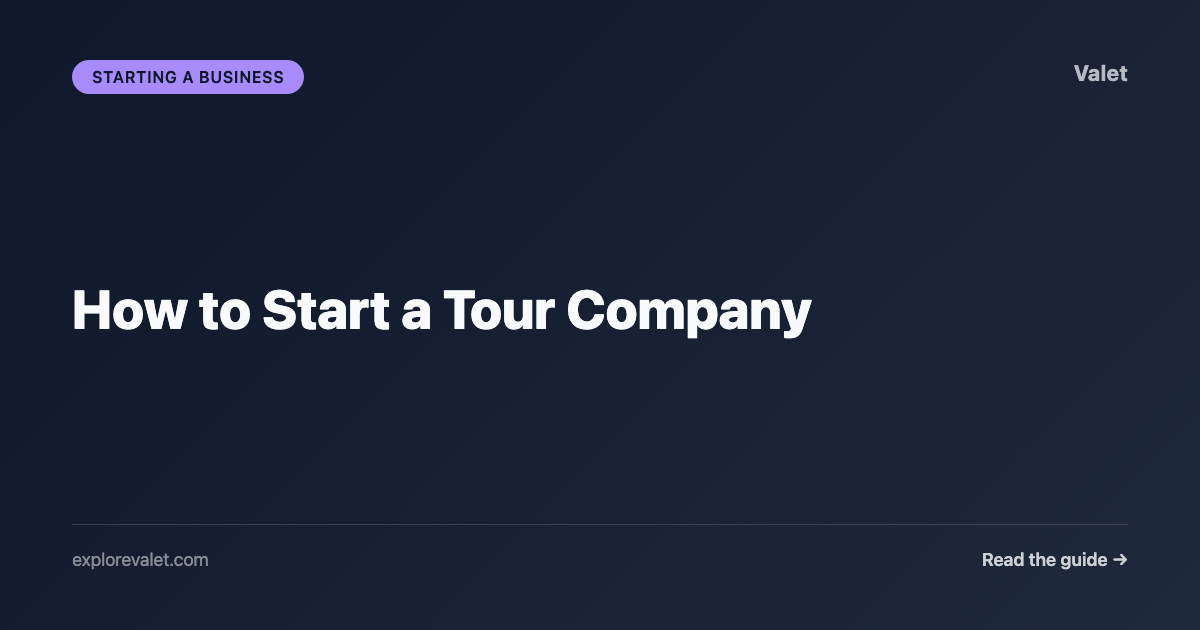 How to Start a Tour Company
